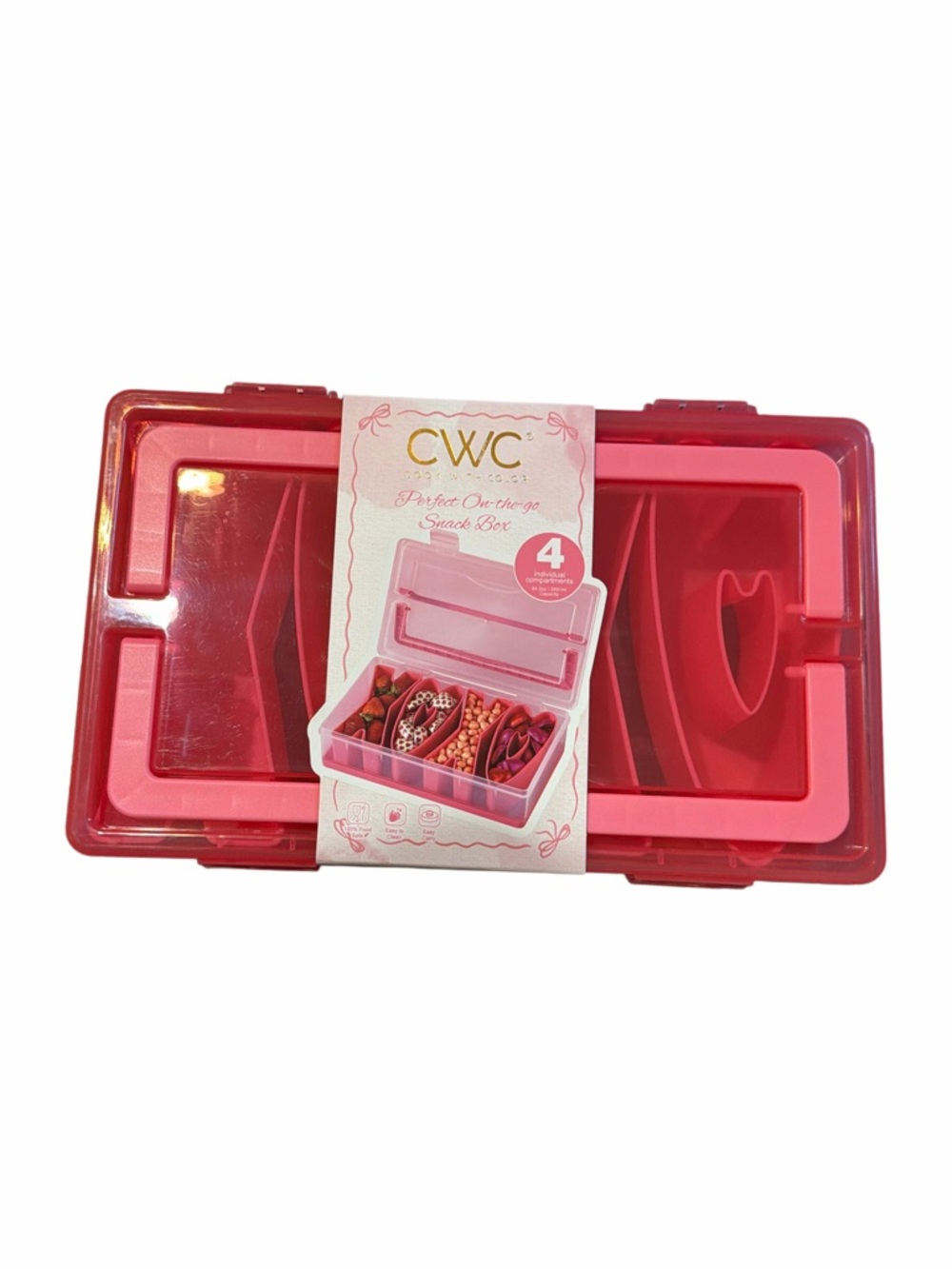 CWC xoxo snack box- PINK